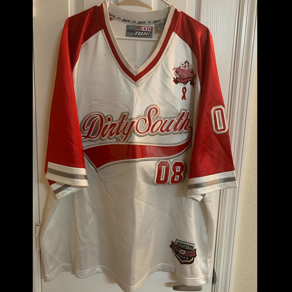 Vintage Dirty South 08 Men’s Jersey Shirt